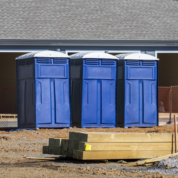 what is the maximum capacity for a single porta potty in Great Barrington Massachusetts